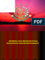 Membina Masyrakat Sadar Dengan Hukum