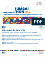 TMM 2024 - Runner Registration Portal