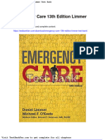 Emergency Care 13th Edition Limmer Test Bank