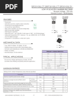 SR30100LCT, SRF30100LCT, SR30100LD1: Low VF Schottky Barrier Rectifier