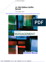 Management 12th Edition Griffin Solutions Manual