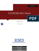 CCNP (350-401) Exam: Paper Six