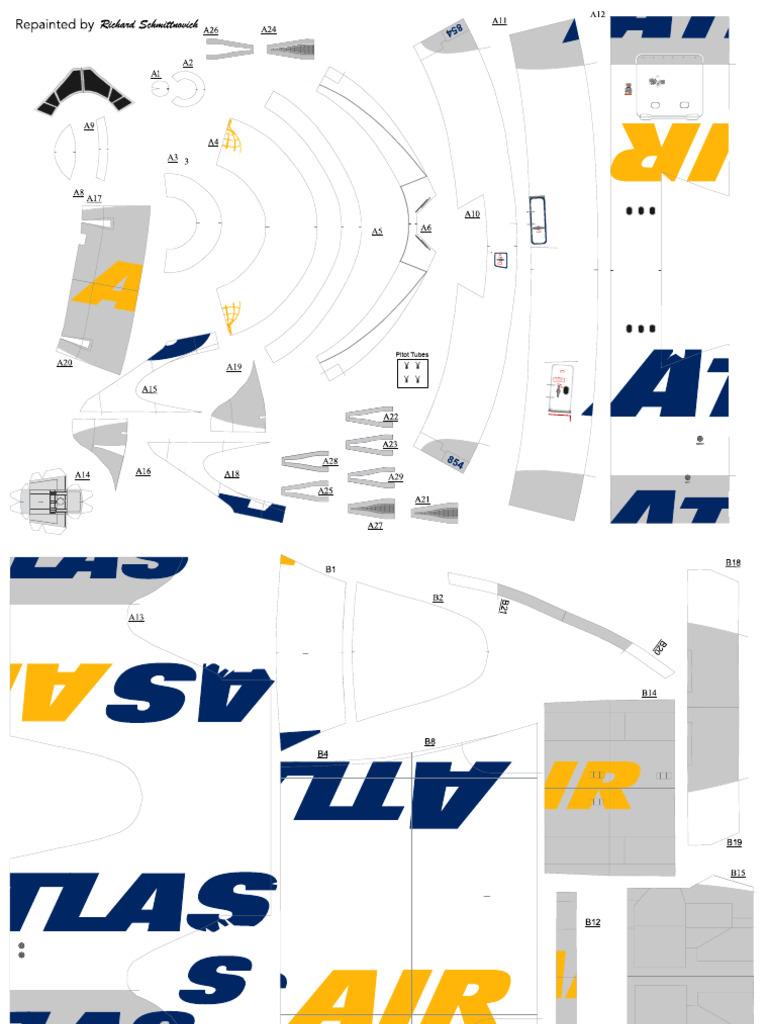 B747-8F Atlas Air 1-120 | PDF | Aviation | Aircraft