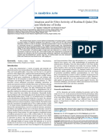 Nanotization Characterization and Invitro Activity of Kushtaeqalai Tin Calx A Traditional Unani Medicine of India 2153 2435 1000388