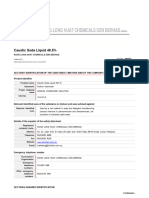 Kong Long Huat Chemicals SDN BHD MSDS - Caustic Soda Liquid 48-50 %, BI GHS8