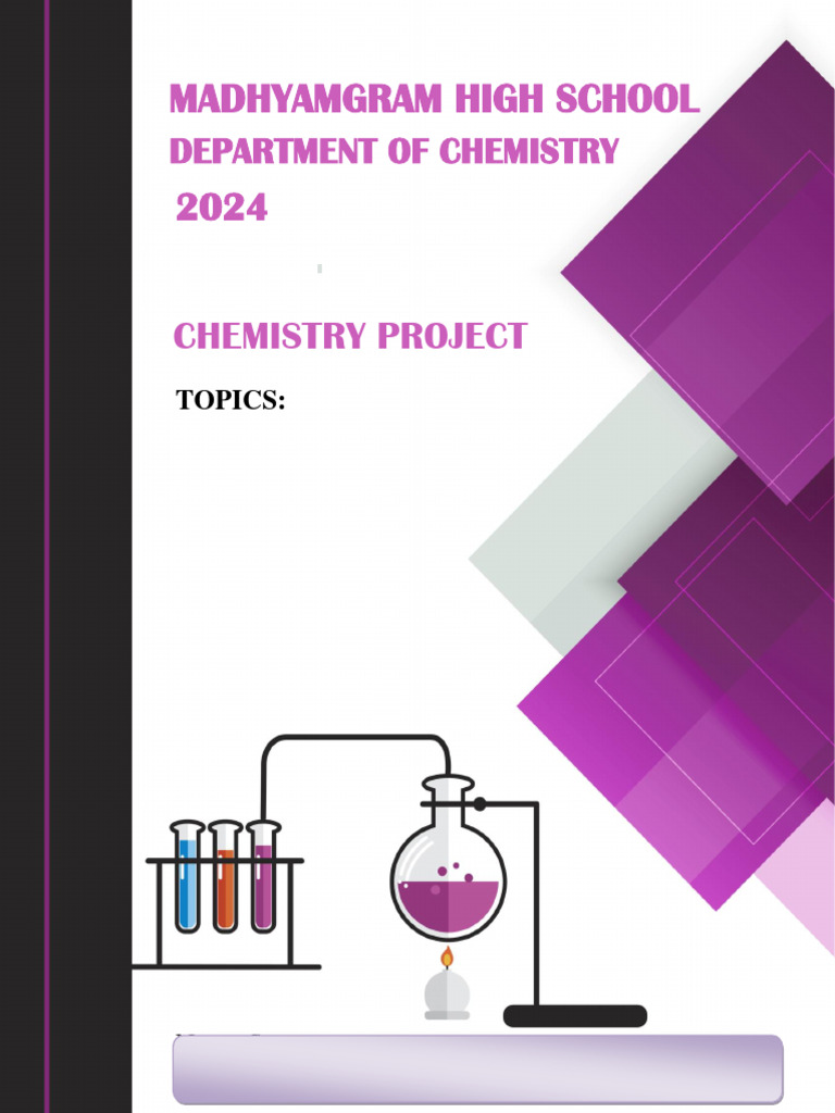 Chemistry Project Cover Page.. PDF