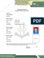 Formulir Pendaftaran KST2023
