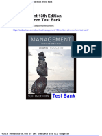 Management 13th Edition Schermerhorn Test Bank