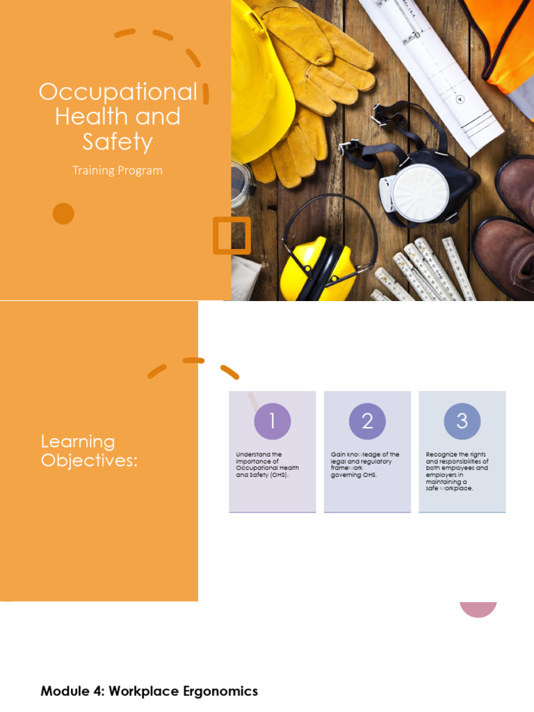 Occupational Health & Safety Training Guide | PDF