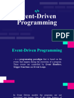 Event-Driven Programming (Autosaved)