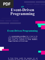 Event-Driven Programming (Autosaved)