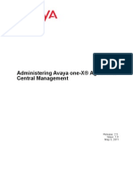 Administering Avaya One-X Agent 2.5 With Central Management