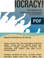 Demokrasi Dan Pendidikan Demokrasi