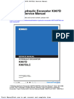 Kobelco Hydraulic Excavator k907d k907dlc Service Manual 2