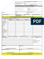 F-YLFCCS-QC-10-030 REQUEST FOR INSPECTION OF TORQUE TESTING