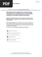 Development of A Digital Twin of Heat Energy Storage and Retrieval System For Performance Evaluation Through AR-based Simulation