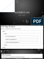 Matrikulasi HTML 01