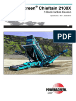 PDF Powerscreen Chieftain 2100X 3 Deck Tech Spec Rev5 06-06-2011 Chieftain