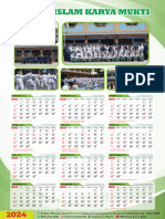 Kalender SMP Islam Karya Mukti 2024