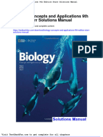 Biology Concepts and Applications 9th Edition Starr Solutions Manual