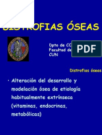4 - Distrofias Óseas y Osteoporosis
