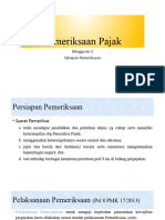 Pemeriksaan Pajak: Minggu Ke-3 Tahapan Pemeriksaan