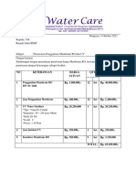 Revisi Penawaran Membrane RO Dan UV