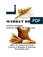 Market Brief Potensi Ekspor Tepung Terigu Di Thailand