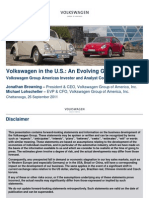 02 Volkswagen in The US An Evolving Growth Story