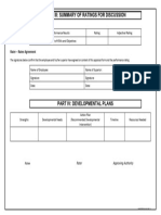 Part III IV Summary Developmental Plans