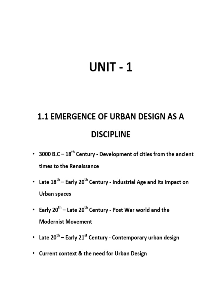 History of Urban Design Development | PDF | Urban Design | Parks