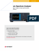 N9322C Basic Spectrum Analyzer