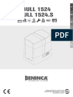 Beninca Bull1524 Manual