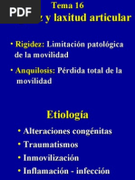 16 - Rigidez y Laxitud Articular