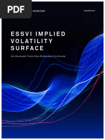 eSSVI Implied Volatility WP FY20