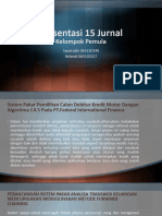 Presentasi 15 Jurnal Kelompok Pemula