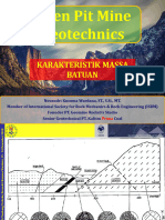 Karakteristik Massa Batuan Desember