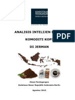 Research Business Intelligence Product Coffee in Germany - 2019 Market Intelligence - Komoditi Kopi