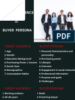 TA and Buyer Persona