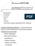 Desktop Publishing Software