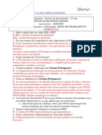 Normalização Ficha Trabalho 1 - Correcção