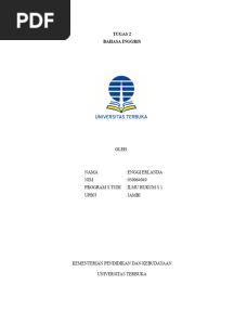 Tugas 2 Bahasa Inggris