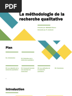 Méthodes d'étude quantitative en projet | PDF | Méthodes quantitatives ...