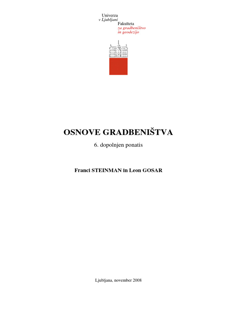 Osnove_gradbenistva_nov.2008 | PDF