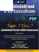 Tugas 3 Administrasi Pertanahan