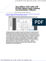 Liebherr Lidos Offline Cot LBH LFR LHB LWT 04 2022 Spare Parts Catalog Service Documentation Vmware