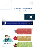 Corporate Presentation - Karamtara Engineering