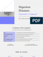 Digestion Diseases - Gastric Cancer by Slidesgo