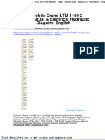 Liebherr Mobile Crane LTM 1160 2 Service Manual Electrical Hydraulic Pneumatic Diagram English