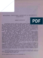 Novicov, Mihai, Realismul. Structura Generala Si Modalitati Nationale, RITL, Tom.21, Nr.1, 1972, p.43-54